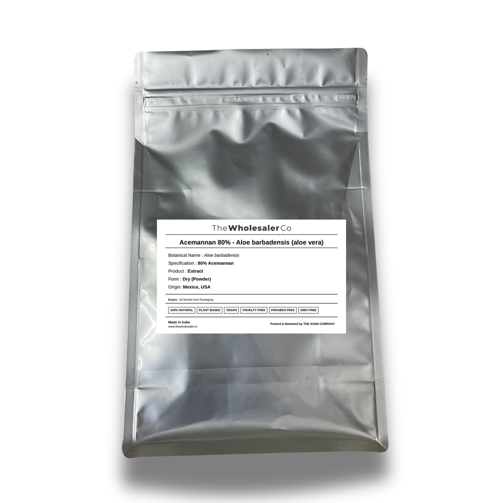 Acemannan 80% — Aloe barbadensis (aloe vera)