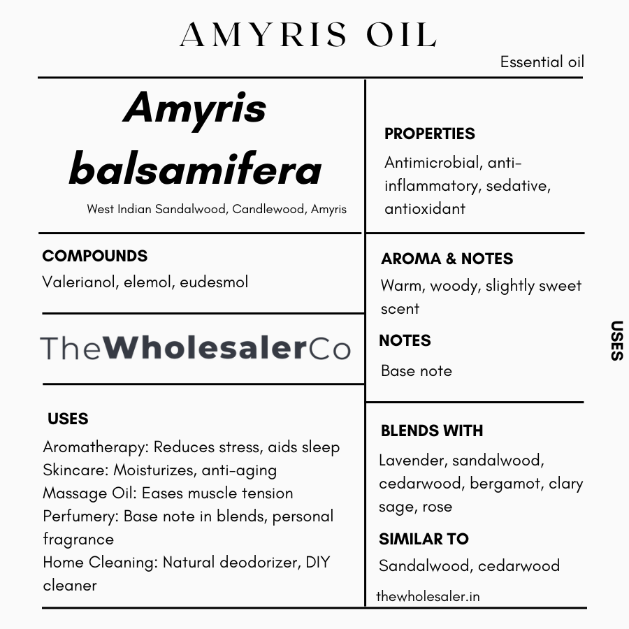 Amyris Oil - Amyris balsamifera