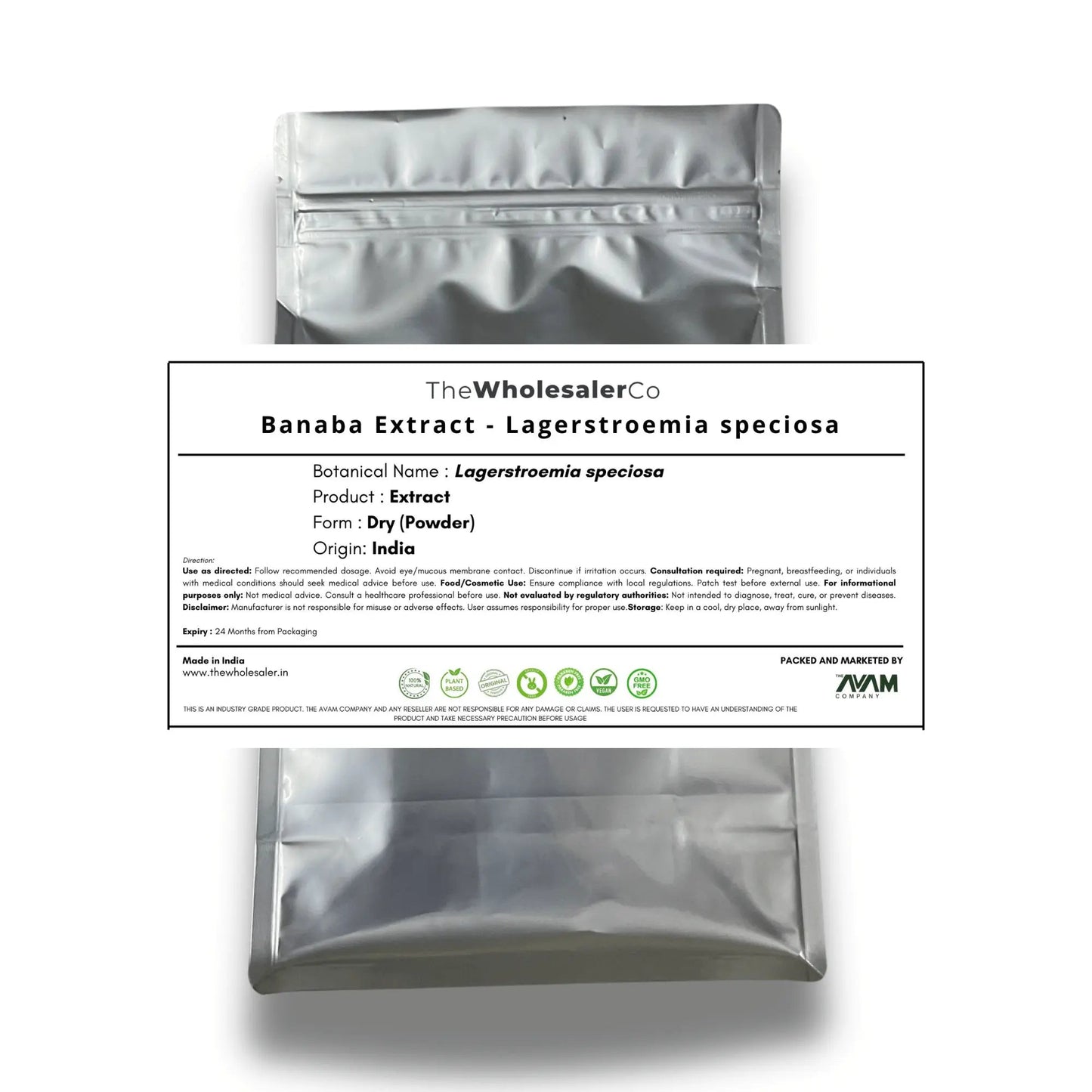 Banaba Extract - Lagerstroemia speciosa Product vendor