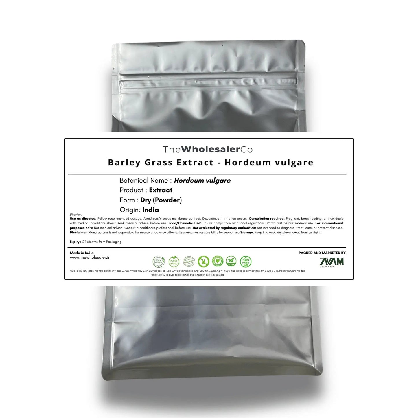 Barley Grass Extract - Hordeum vulgare Product vendor