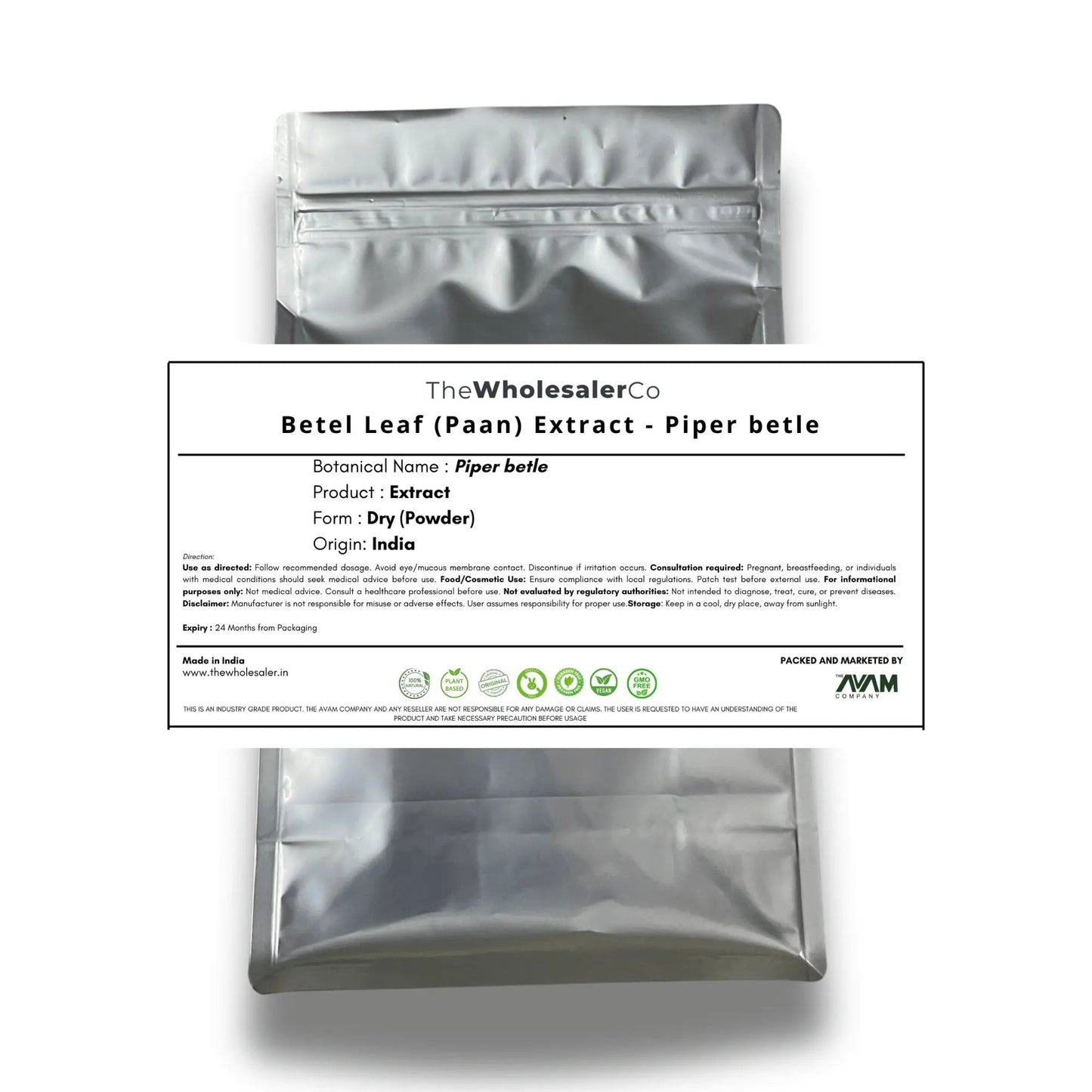 Betel Leaf (Pan) Extract - Piper betle Product vendor