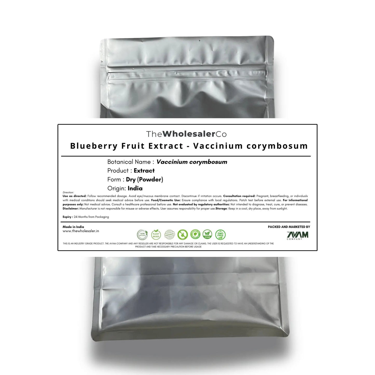 Blueberry Fruit Extract - Vaccinium corymbosum Product vendor