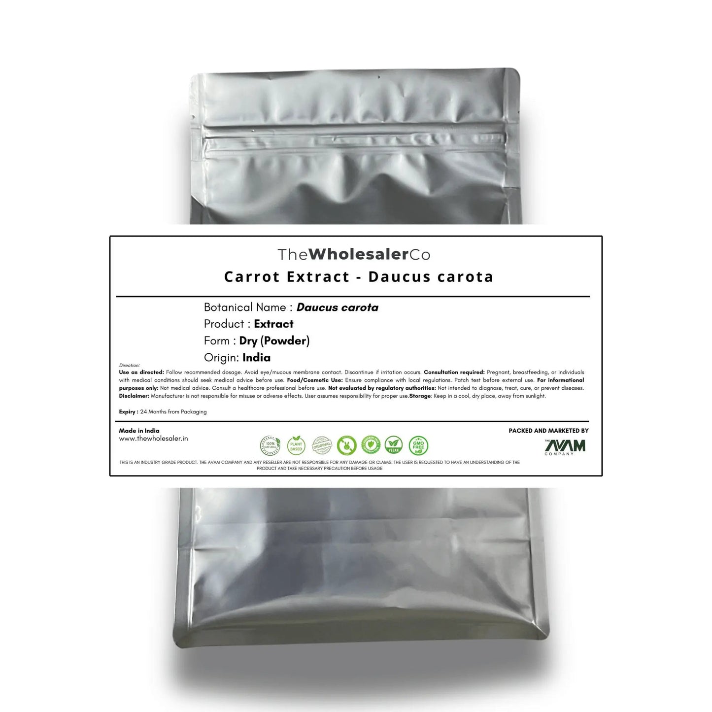 Carrot Extract - Daucus carota Product vendor