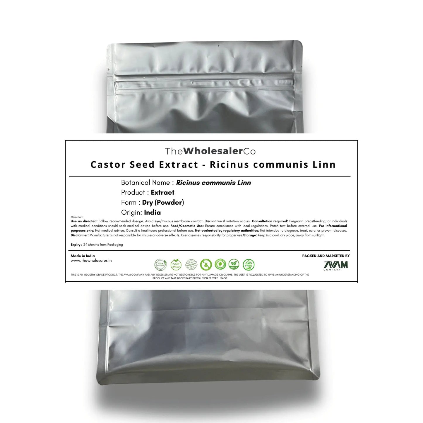 Castor Seed Extract - Ricinus Communis Linn Product vendor