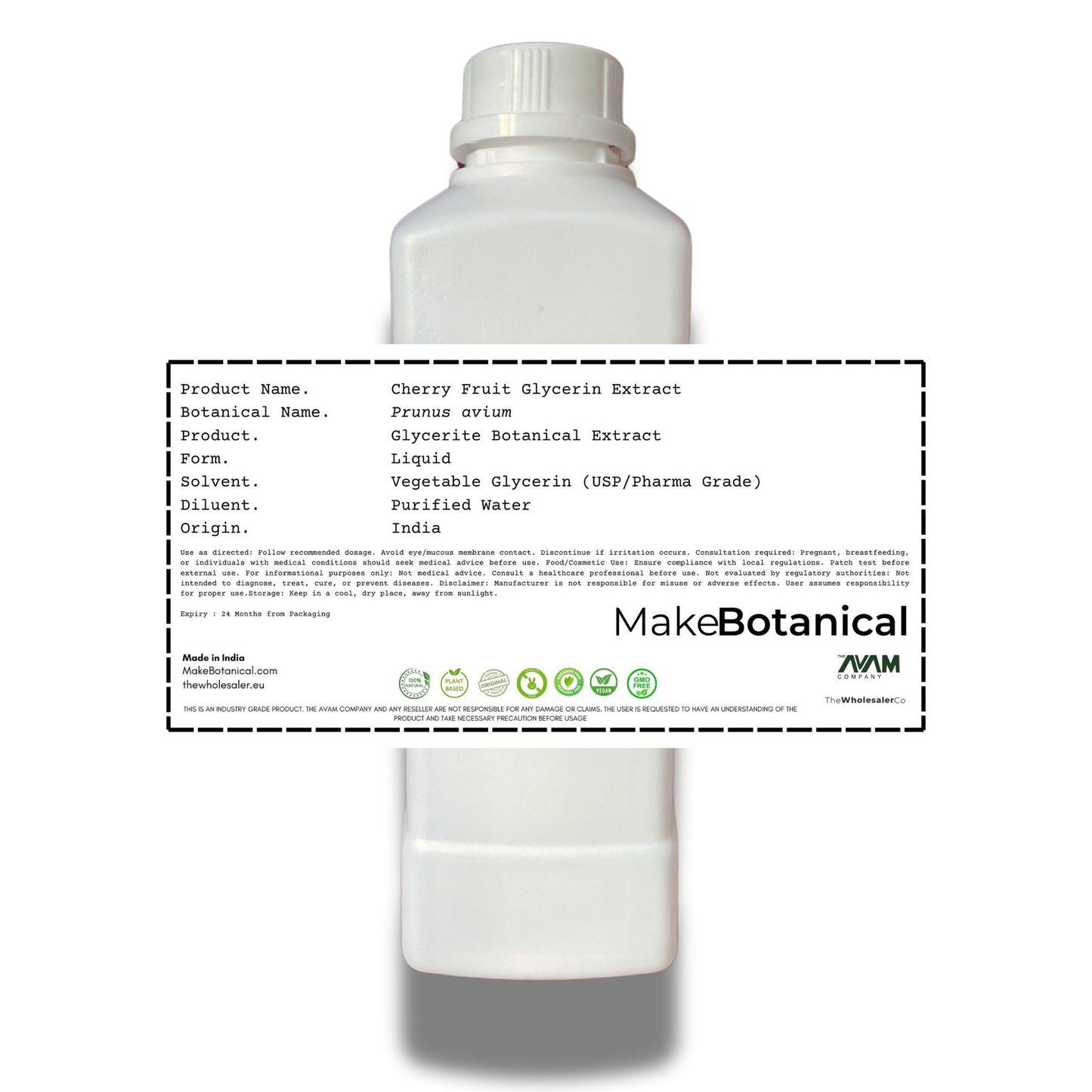 Extrait glycériné de cerise - Prunus avium