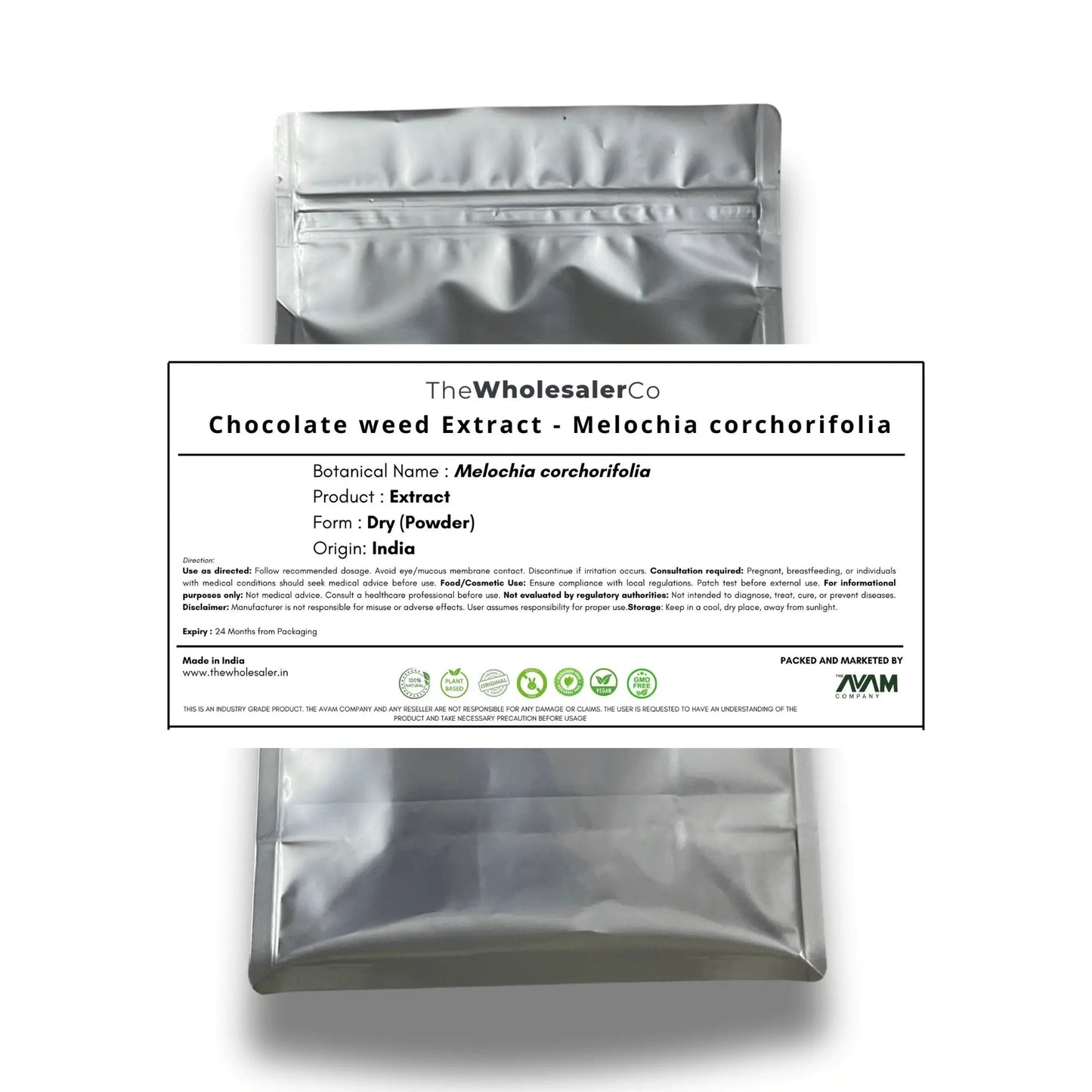 Chocolate weed Extract - Melochia corchorifolia Product vendor