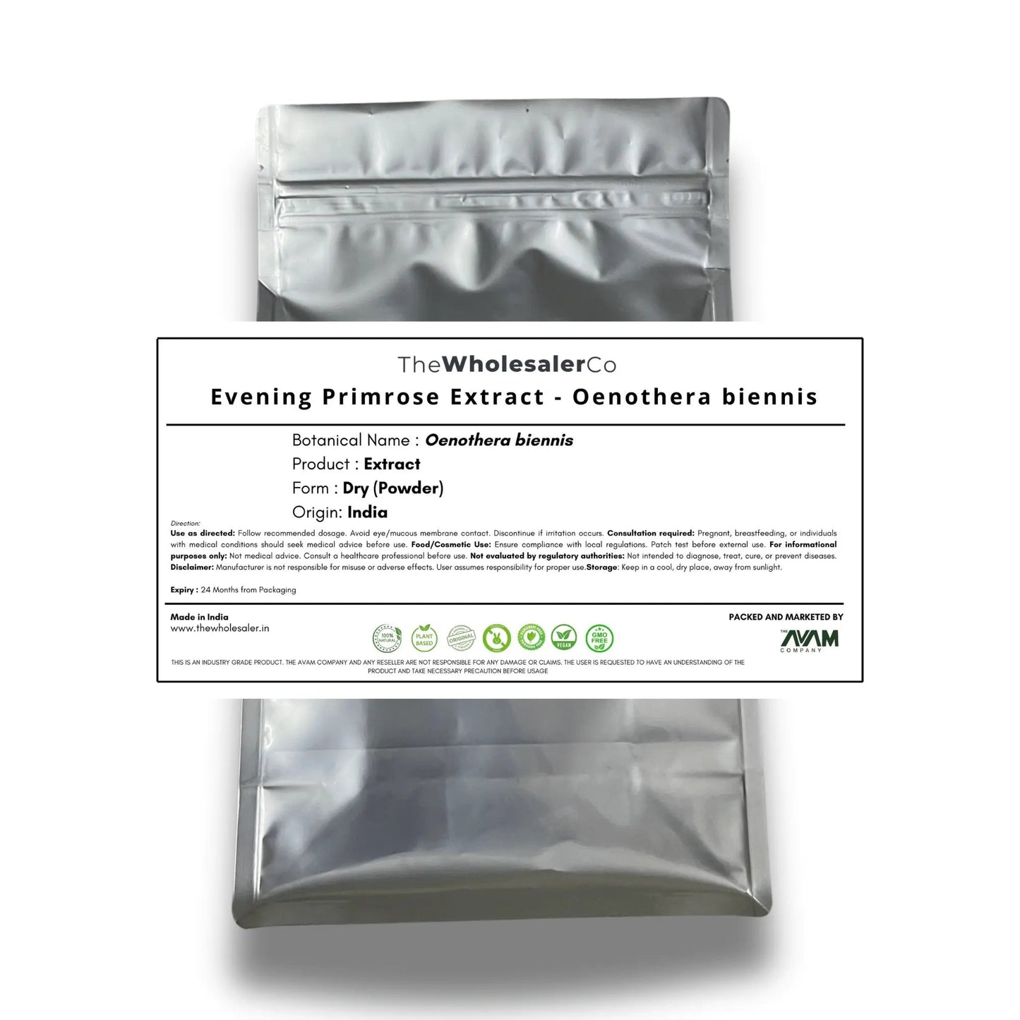 Evening Primrose Extract - Oenothera biennis Bulk Supplier@TheWholesaleCo Prices
