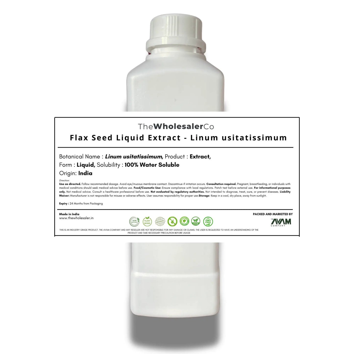 Flax Seed Liquid Extract - Linum usitatissimum Product vendor