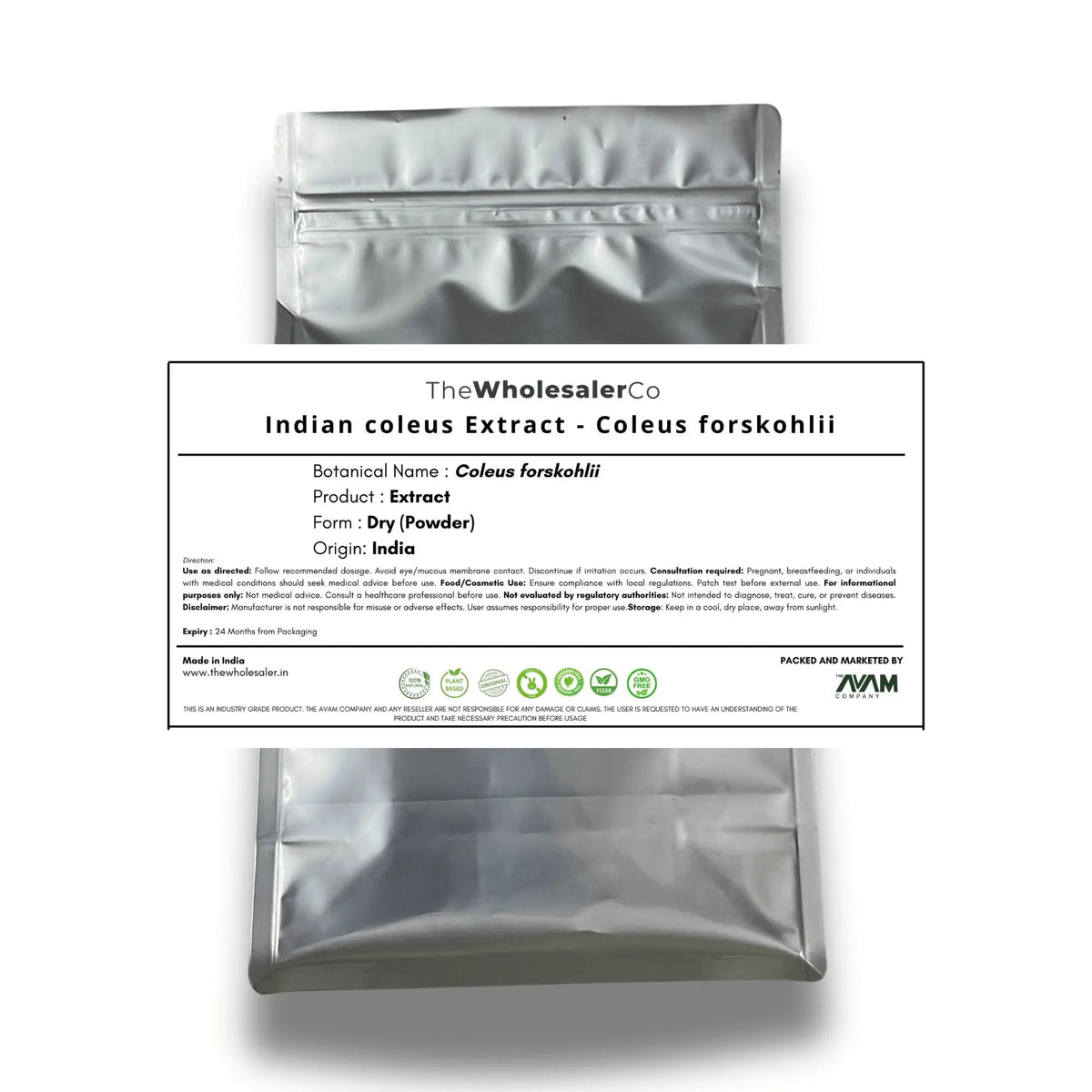 Indian coleus Extract - Coleus forskohlii Product vendor