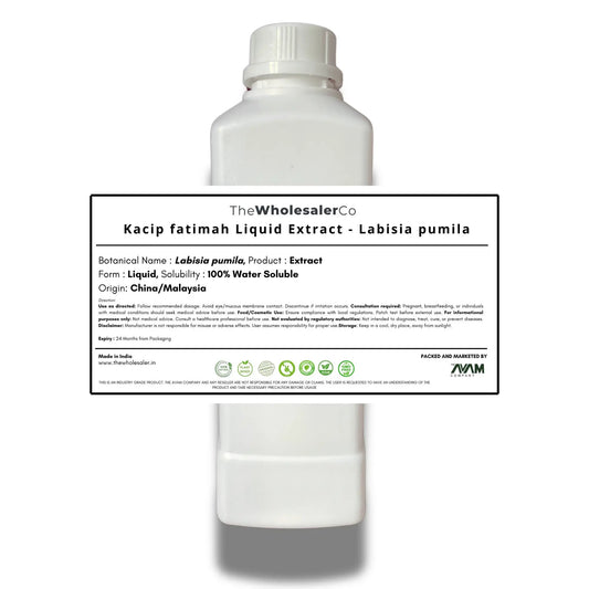 Kacip fatimah Liquid Extract - Labisia pumila Bulk Supplier@TheWholesaleCo Prices
