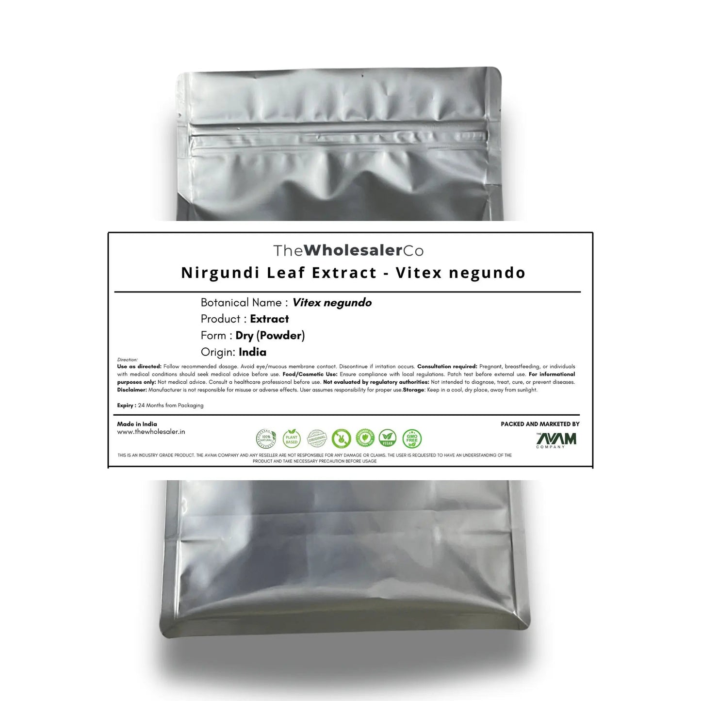 Nirgundi Leaf Extract - Vitex Negundo Product vendor