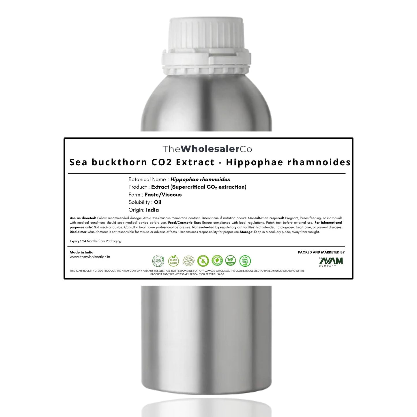 Sea buckthorn CO2 Extract - Hippophae rhamnoides
