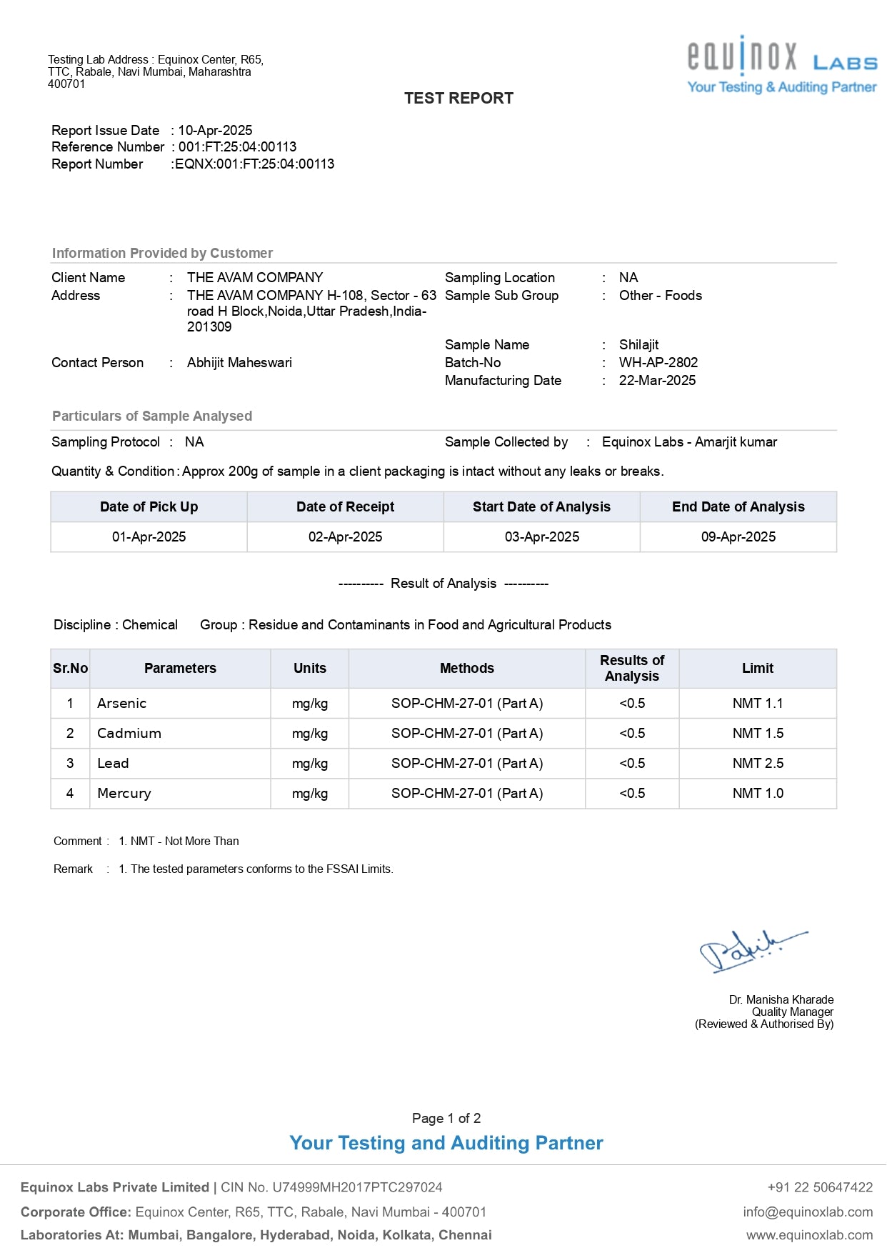 Pure Himalayan Shilajit (Private Label) - Fulvic Acid 65.9%