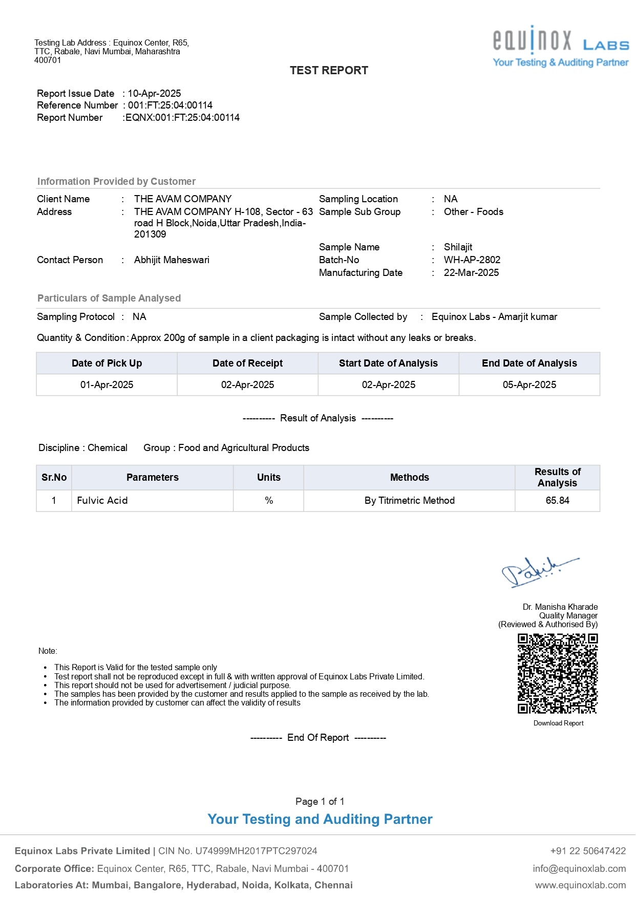 Pure Himalayan Shilajit (Private Label) - Fulvic Acid 65.9%