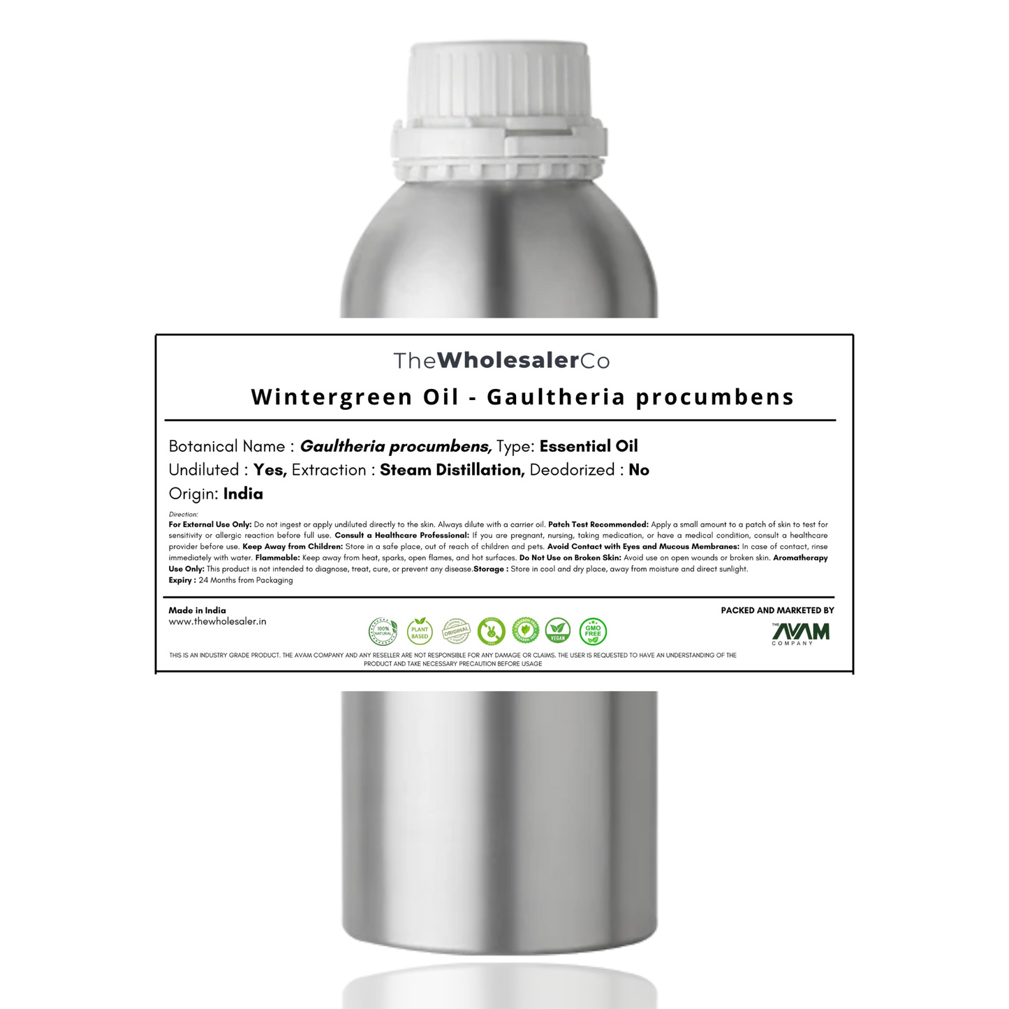 Wintergreen Oil - Gaultheria procumbens