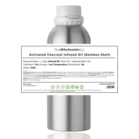 Activated Charcoal Infused Oil (Bamboo Shell) Bulk Supplier@TheWholesaleCo Prices