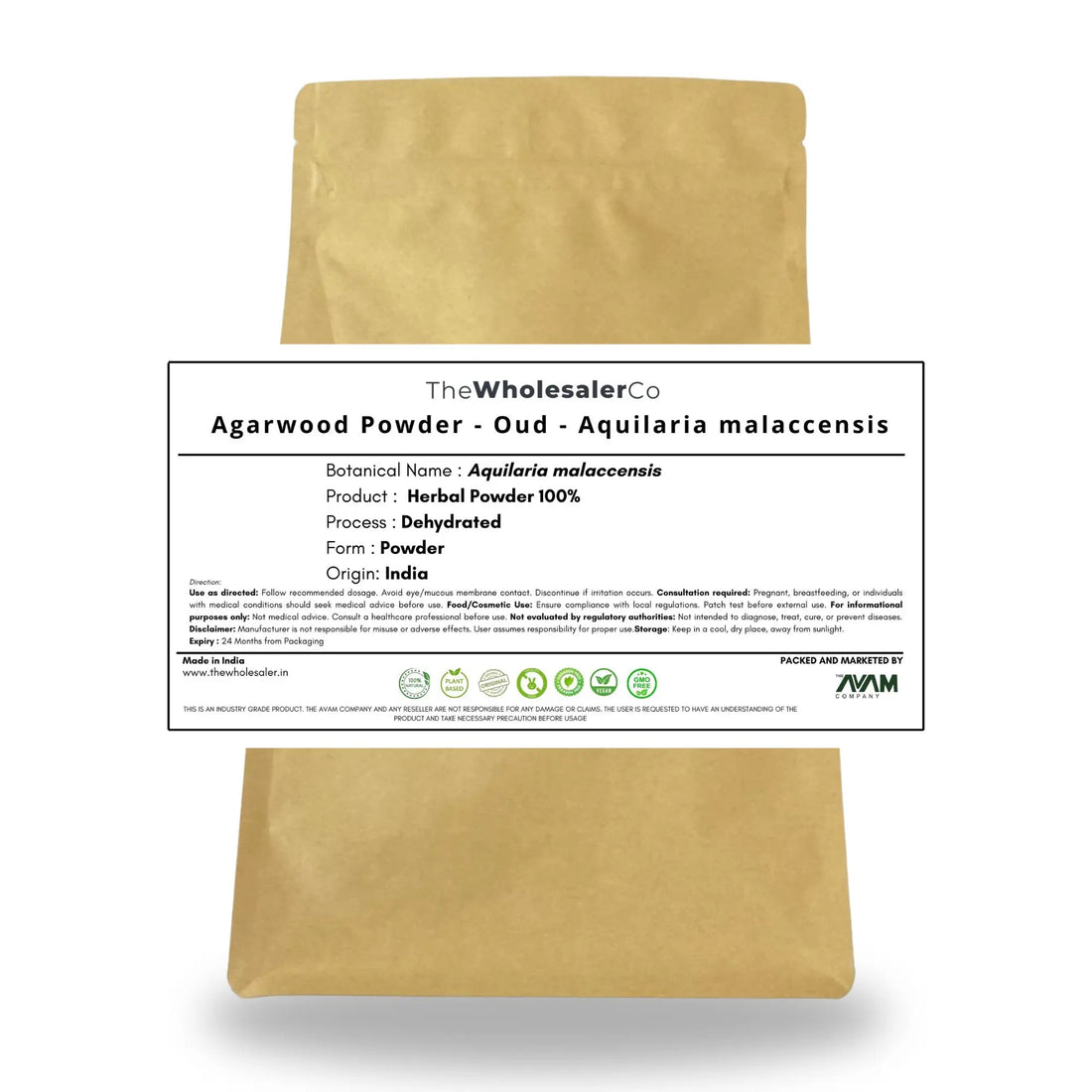 Agarwood Powder - Oud - Aquilaria malaccensis Product vendor