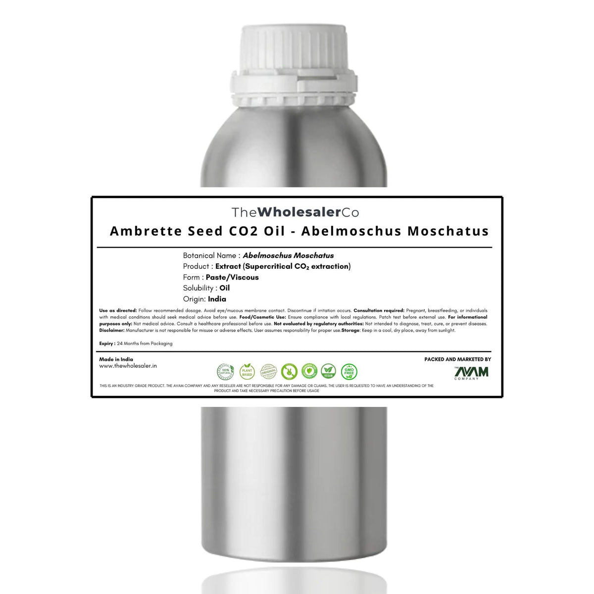 Ambrette Seed CO2 Oil - Abelmoschus Moschatus