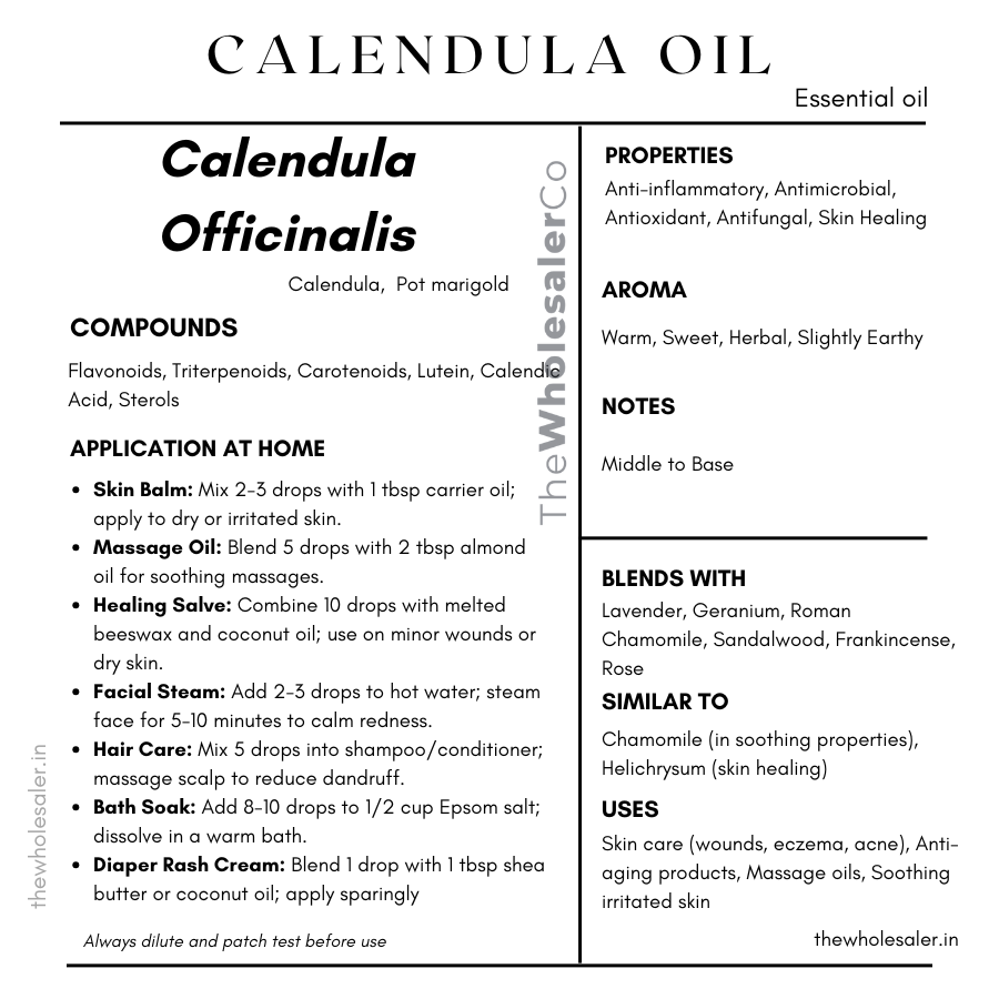 Calendula Oil - Calendula Officinalis