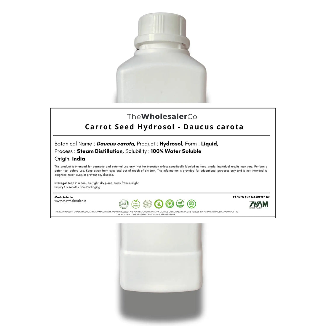 Carrot Seed Hydrosol - Daucus carota Bulk Supplier@TheWholesaleCo Prices