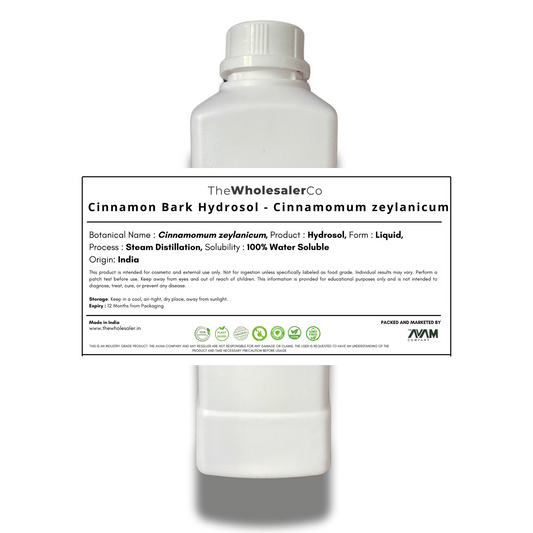 Cinnamon Bark Hydrosol - Cinnamomum zeylanicum Bulk Supplier@TheWholesaleCo Prices