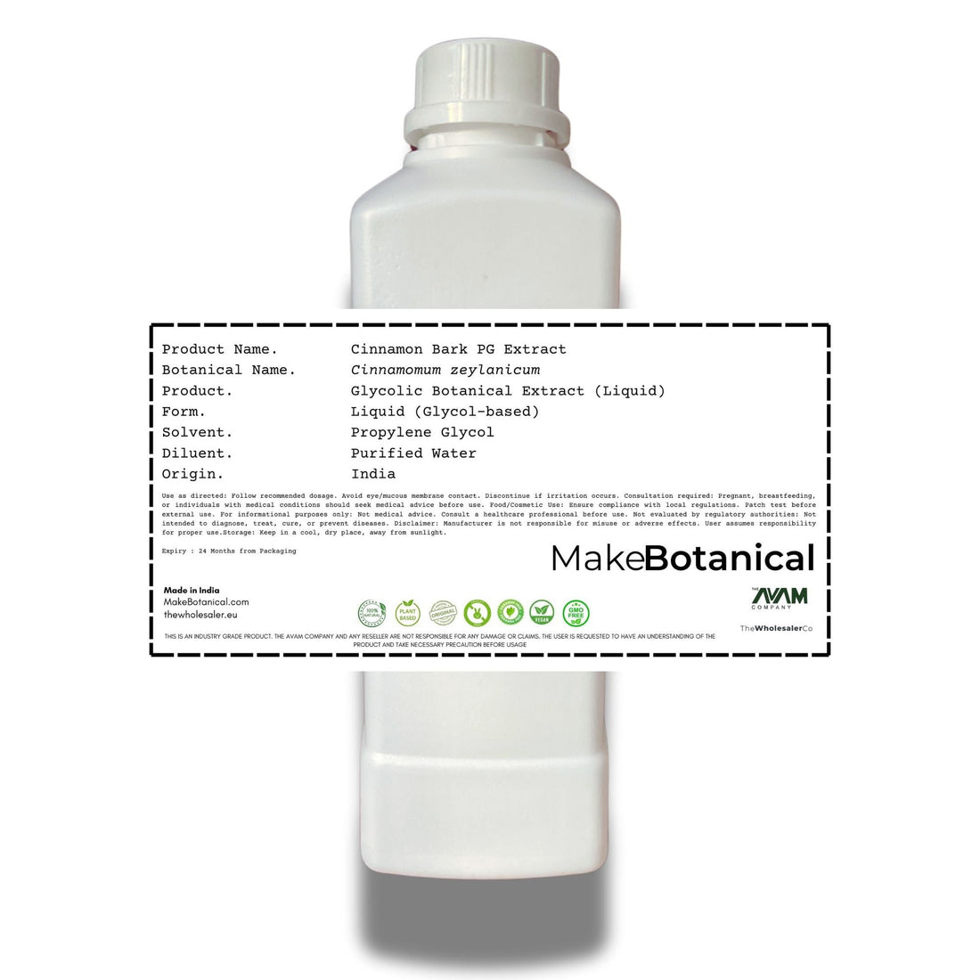 Extrait PG d'écorce de cannelle - Cinnamomum zeylanicum
