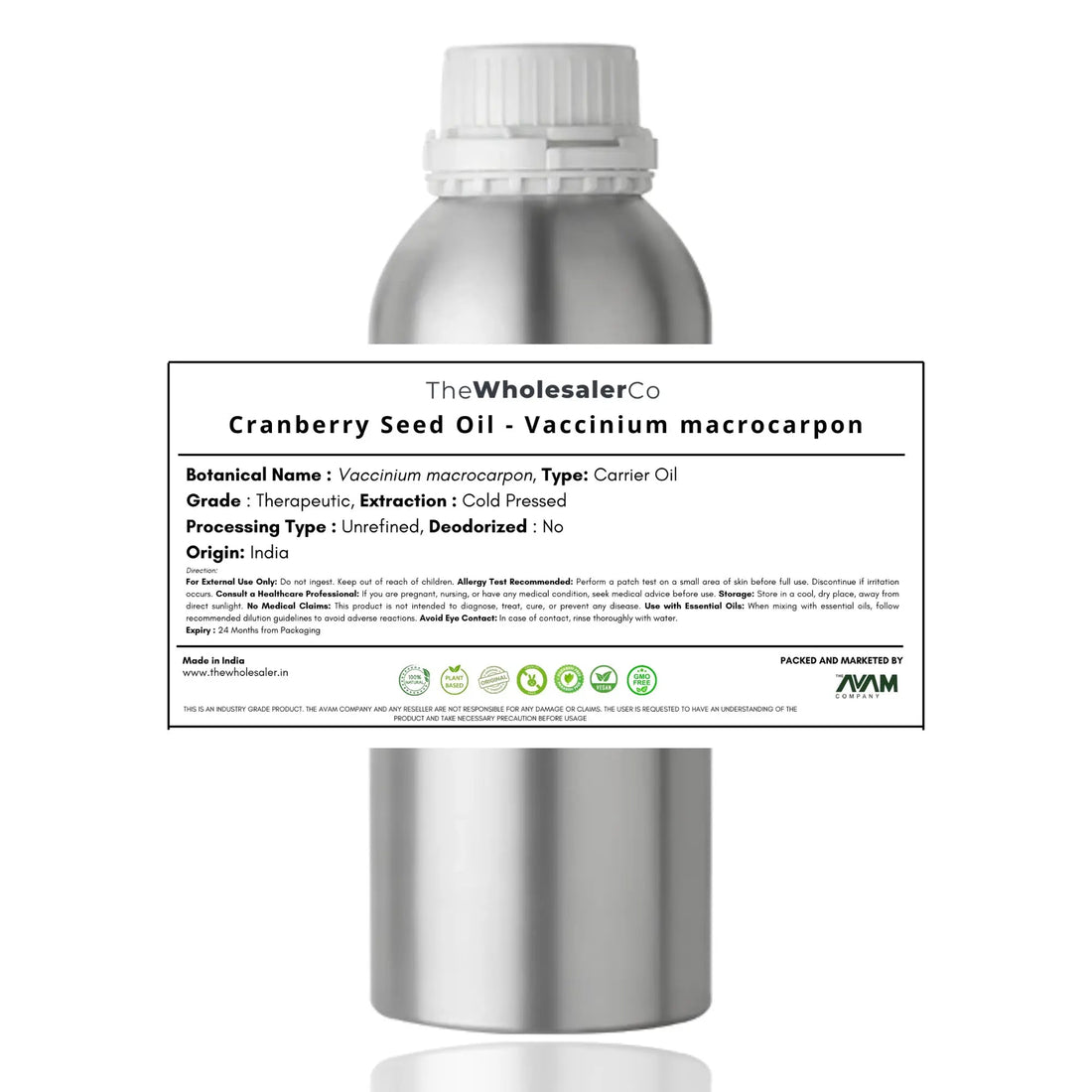 Cranberry Seed Oil - Vaccinium macrocarpon Product vendor