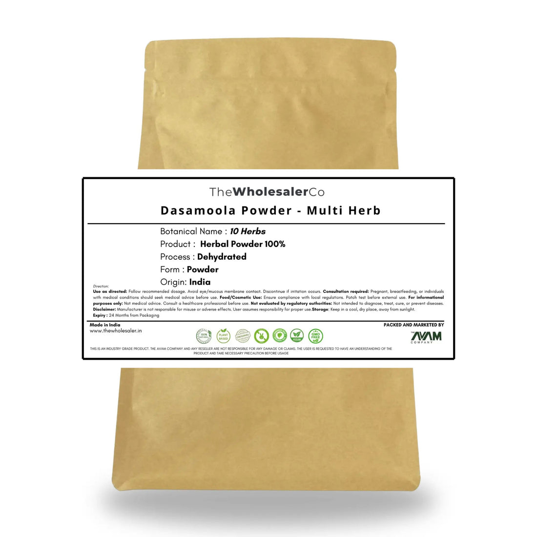 Dasamoola Powder - Dashamoola Product vendor