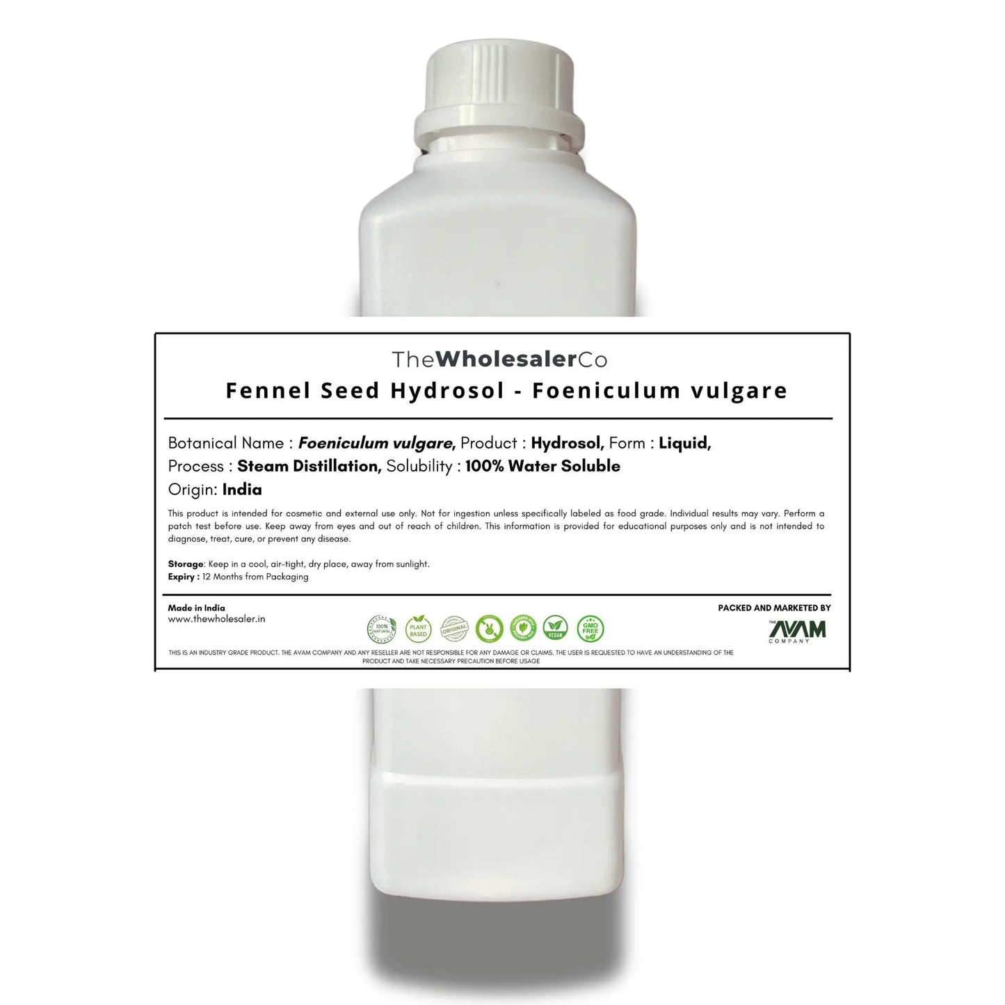 Fennel Seed Hydrosol - Foeniculum vulgare Bulk Supplier@TheWholesaleCo Prices