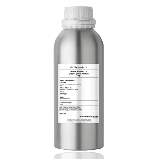 Green Cardamon OS Extract, Sweet Almond Oil