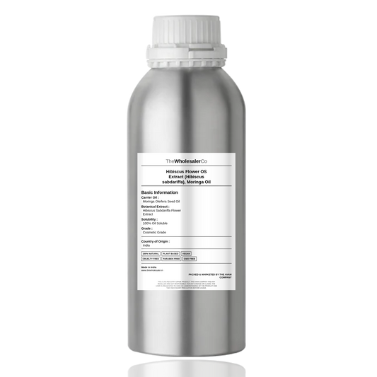Hibiscus Flower OS Extract (Hibiscus sabdariffa), Moringa Oil