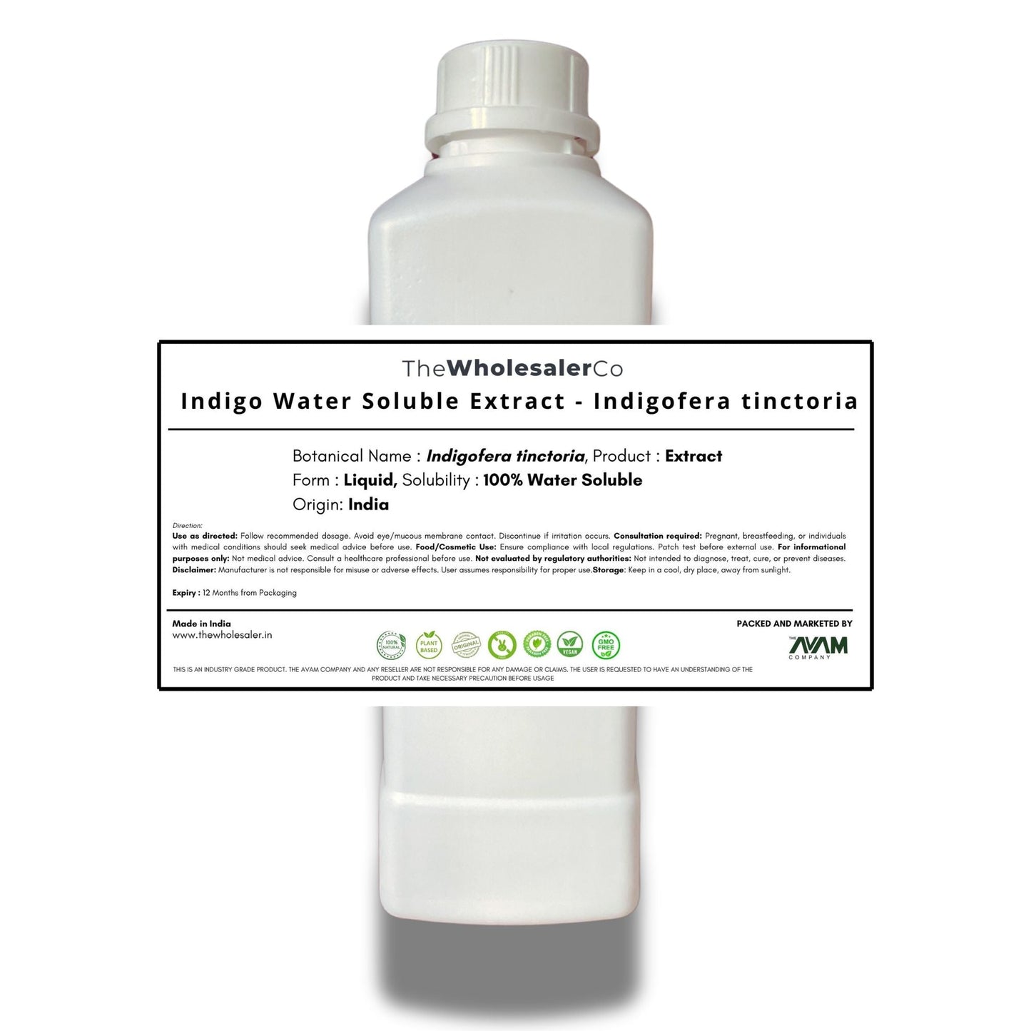 Extrait d'indigo hydrosoluble - Indigofera tinctoria
