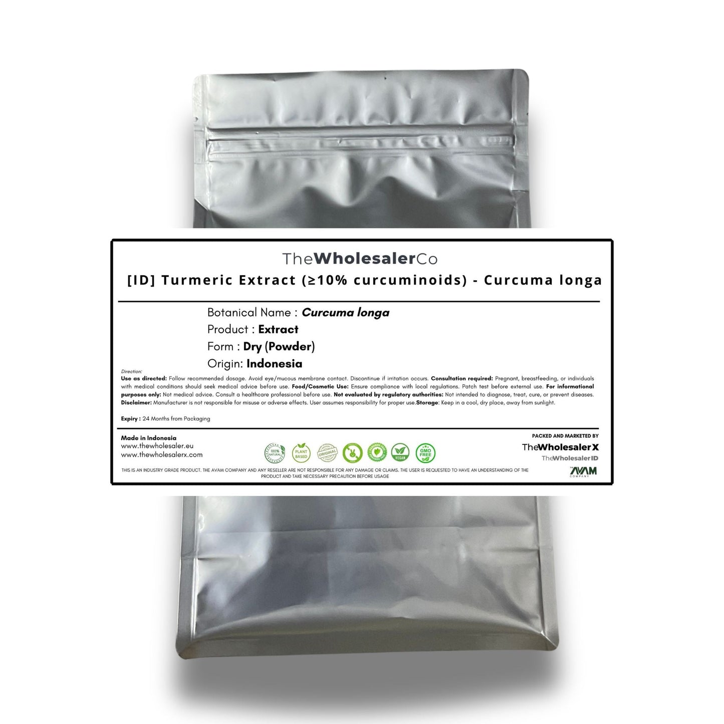 [ID] Extrait de curcuma (≥10 % de curcuminoïdes) - Curcuma longa