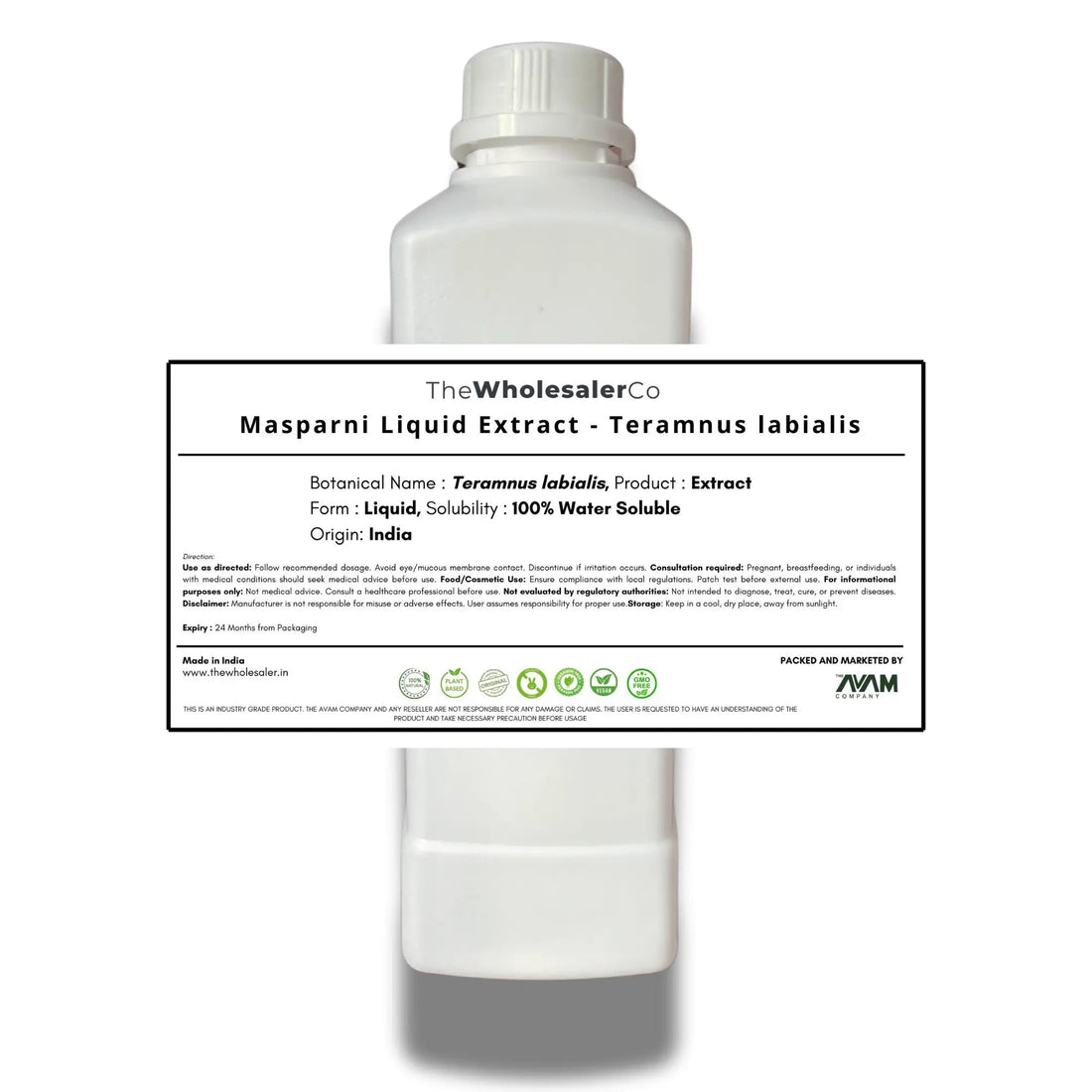 Masparni Liquid Extract - Teramnus Labialis Bulk Supplier@TheWholesaleCo Prices