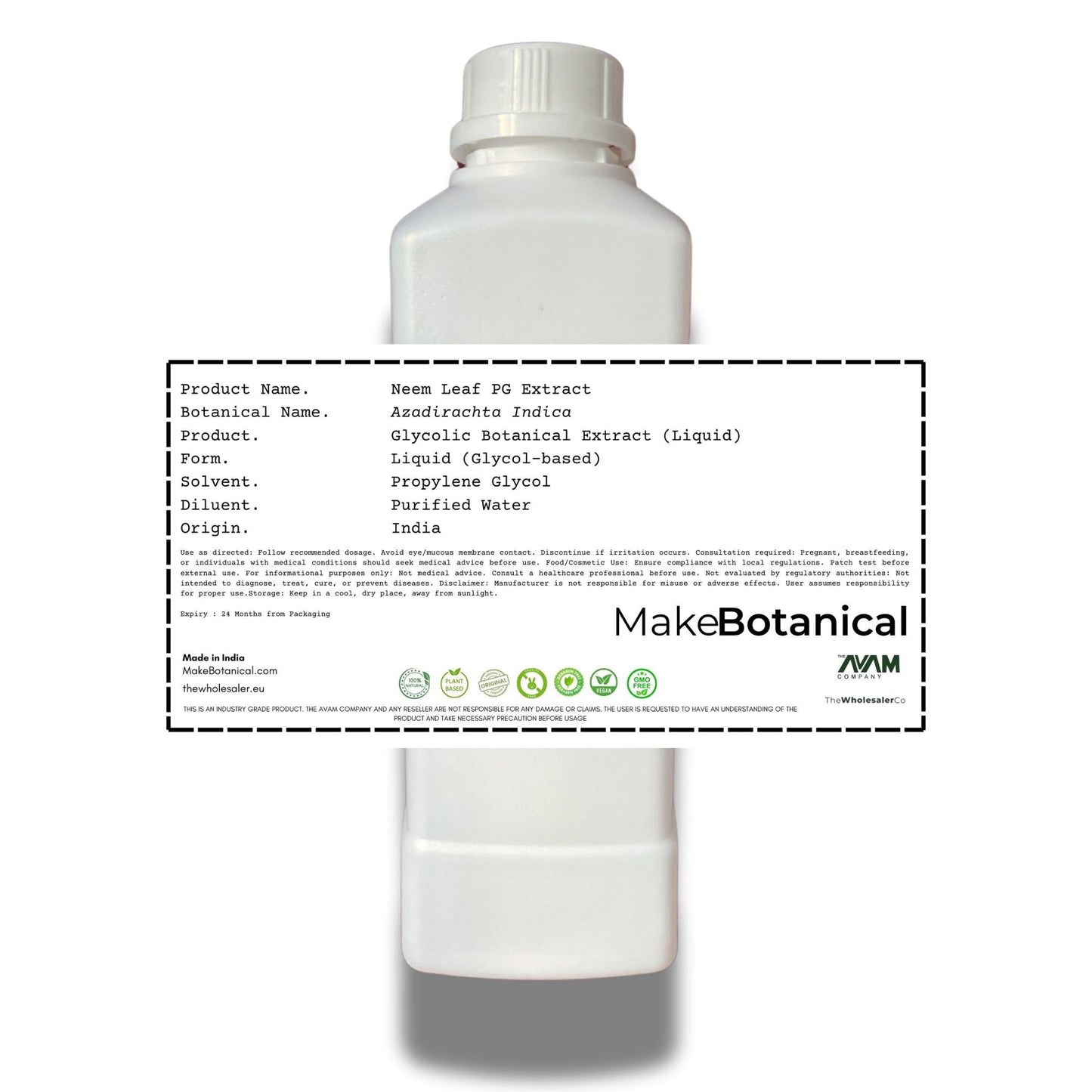 Neem Leaf PG Extract - Azadirachta Indica