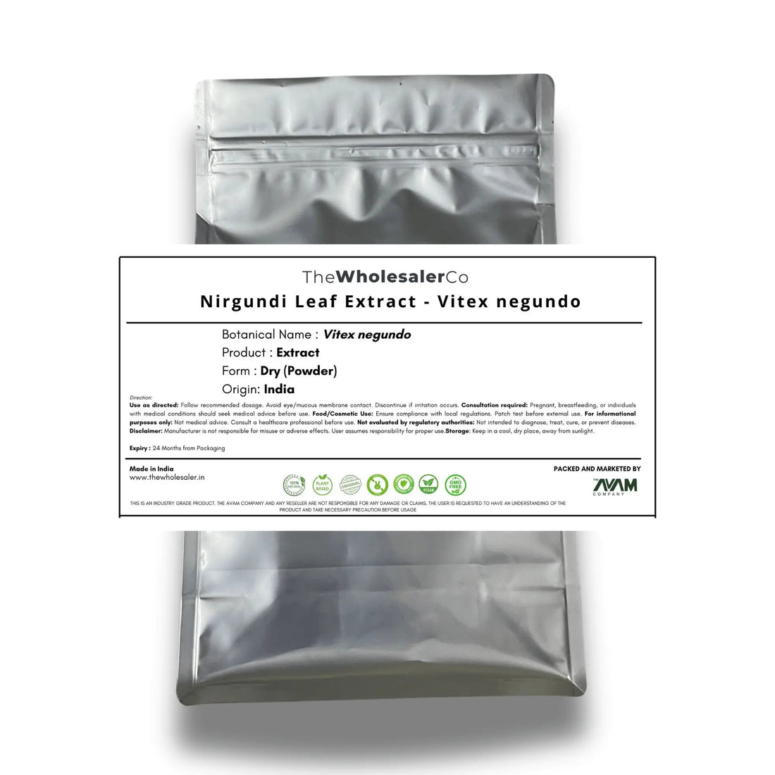 Nirgundi Leaf Extract - Vitex Negundo Product vendor