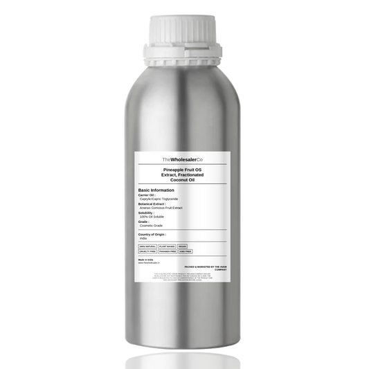 Pineapple Fruit OS Extract, Fractionated Coconut Oil