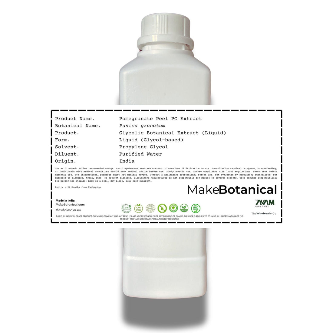 Pomegranate Peel PG Extract - Punica granatum
