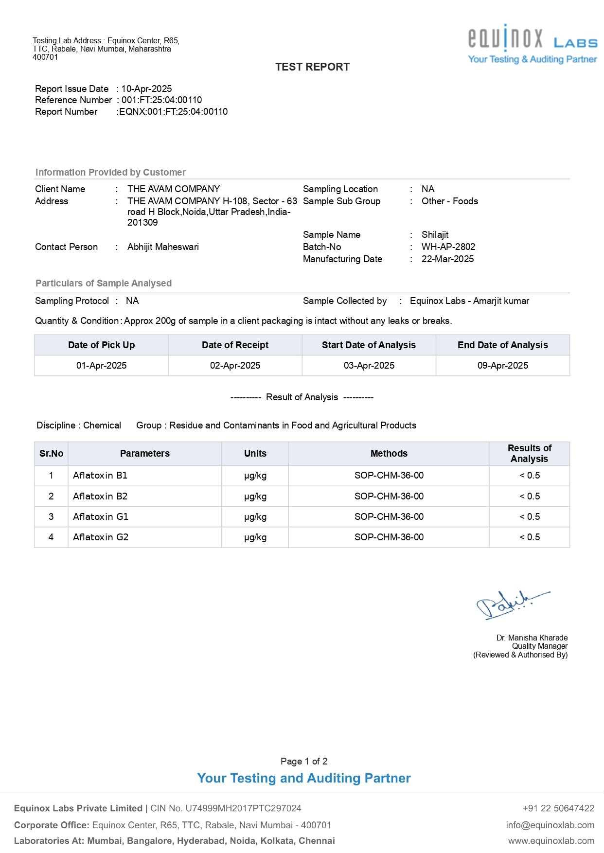 Pure Himalayan Shilajit (Private Label) - Fulvic Acid 65.9%