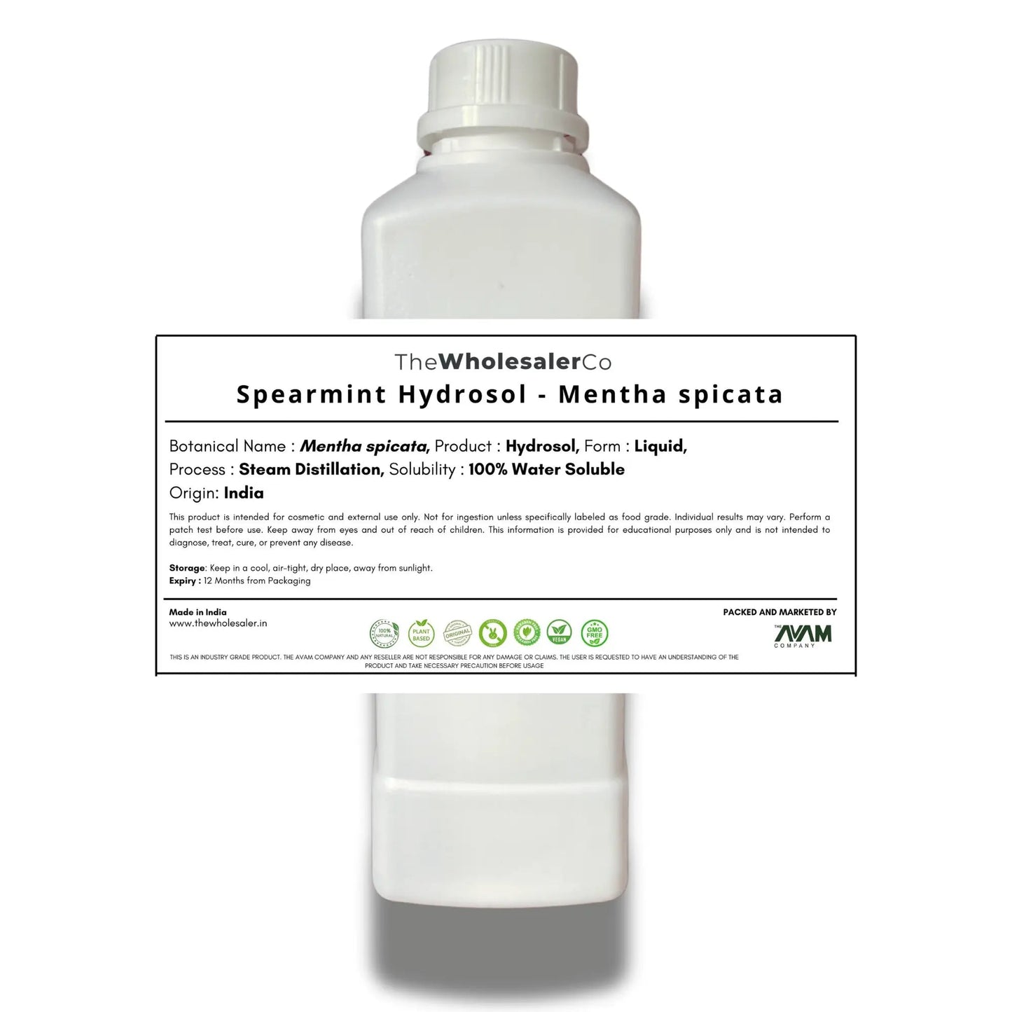 Spearmint Hydrosol - Mentha spicata Bulk Supplier@TheWholesaleCo Prices