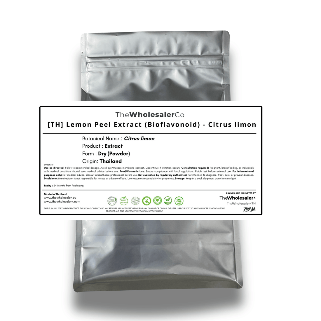 [TH] Lemon Peel Extract (Bioflavonoid) - Citrus limon