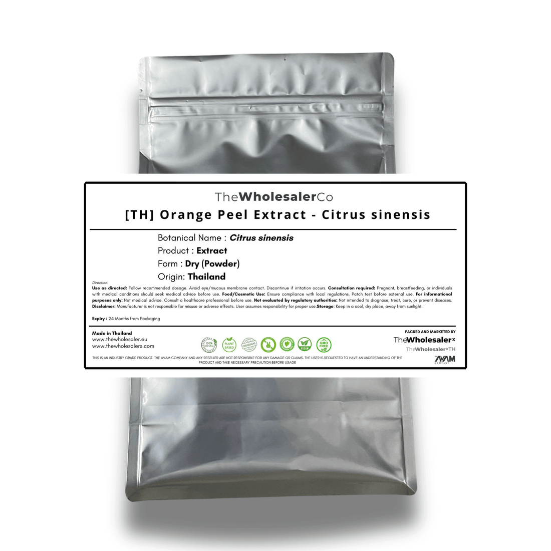 [TH] Extrait de zeste d'orange - Citrus sinensis