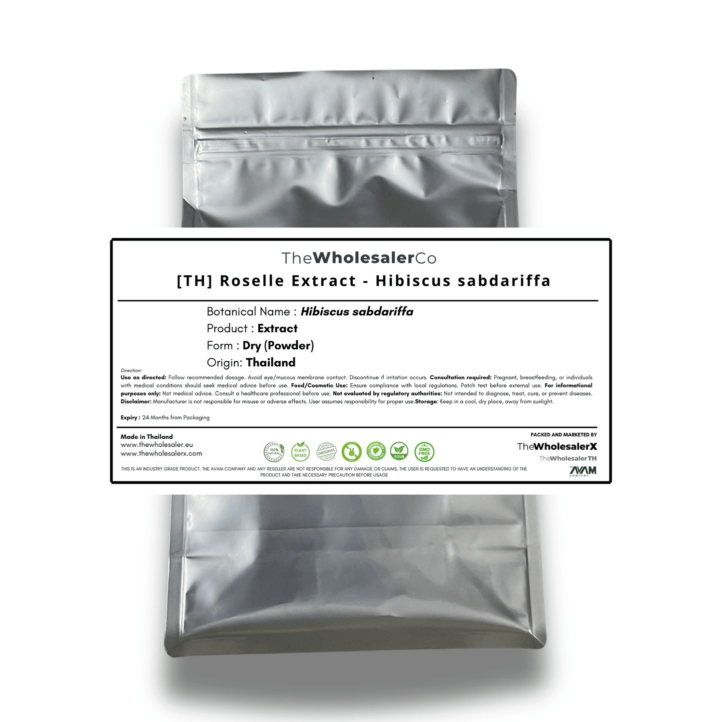[TH] Extrait de roselle - Hibiscus sabdariffa