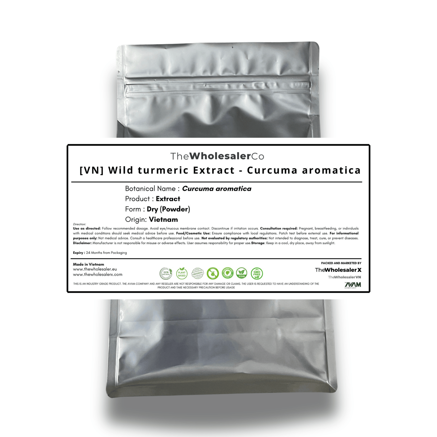 [VN] Extrait de curcuma sauvage - Curcuma aromatica