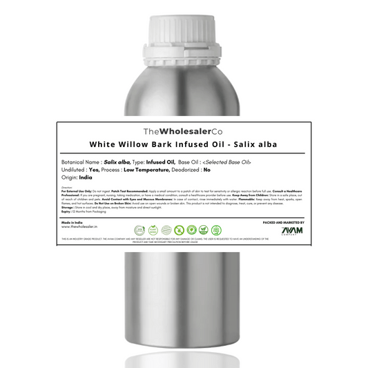 White Willow Bark Infused Oil - Salix alba Bulk Supplier@TheWholesaleCo Prices