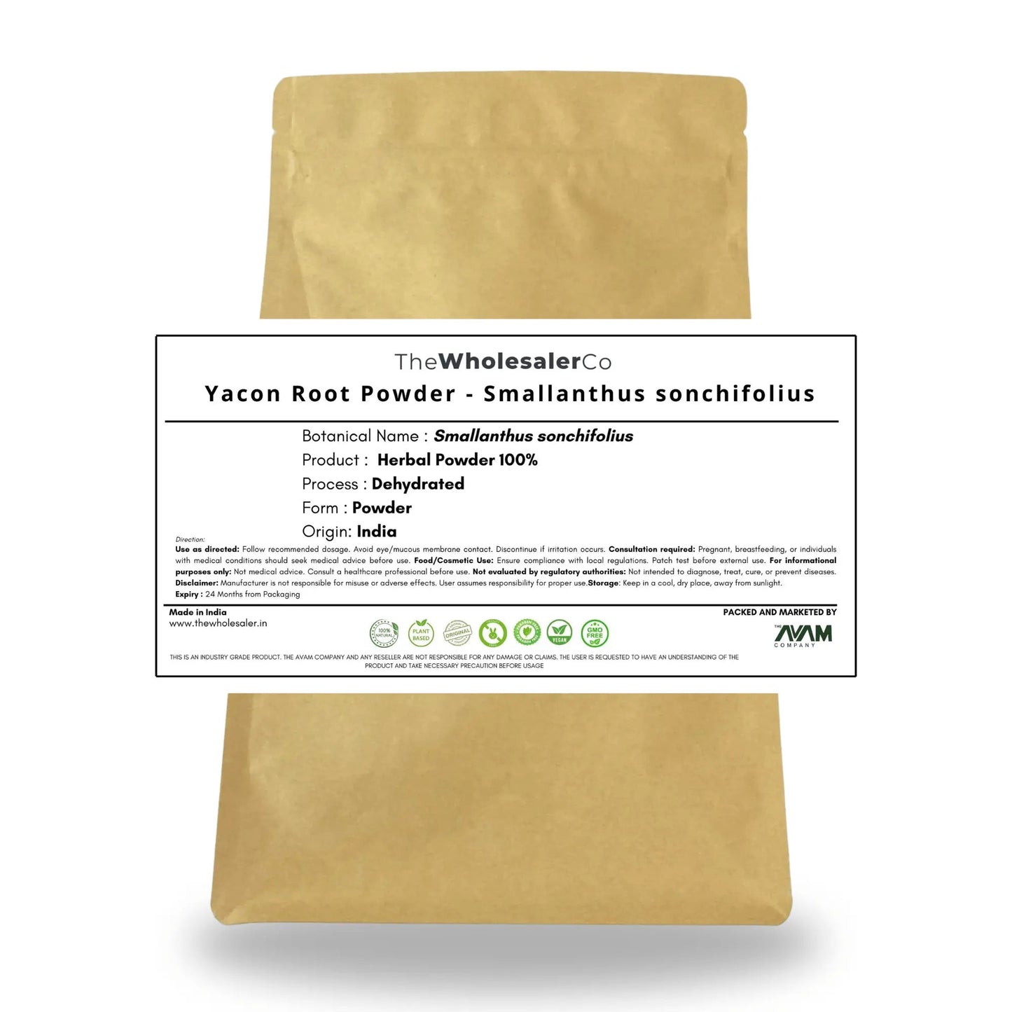 Yacon Root Powder - Smallanthus sonchifolius Product vendor