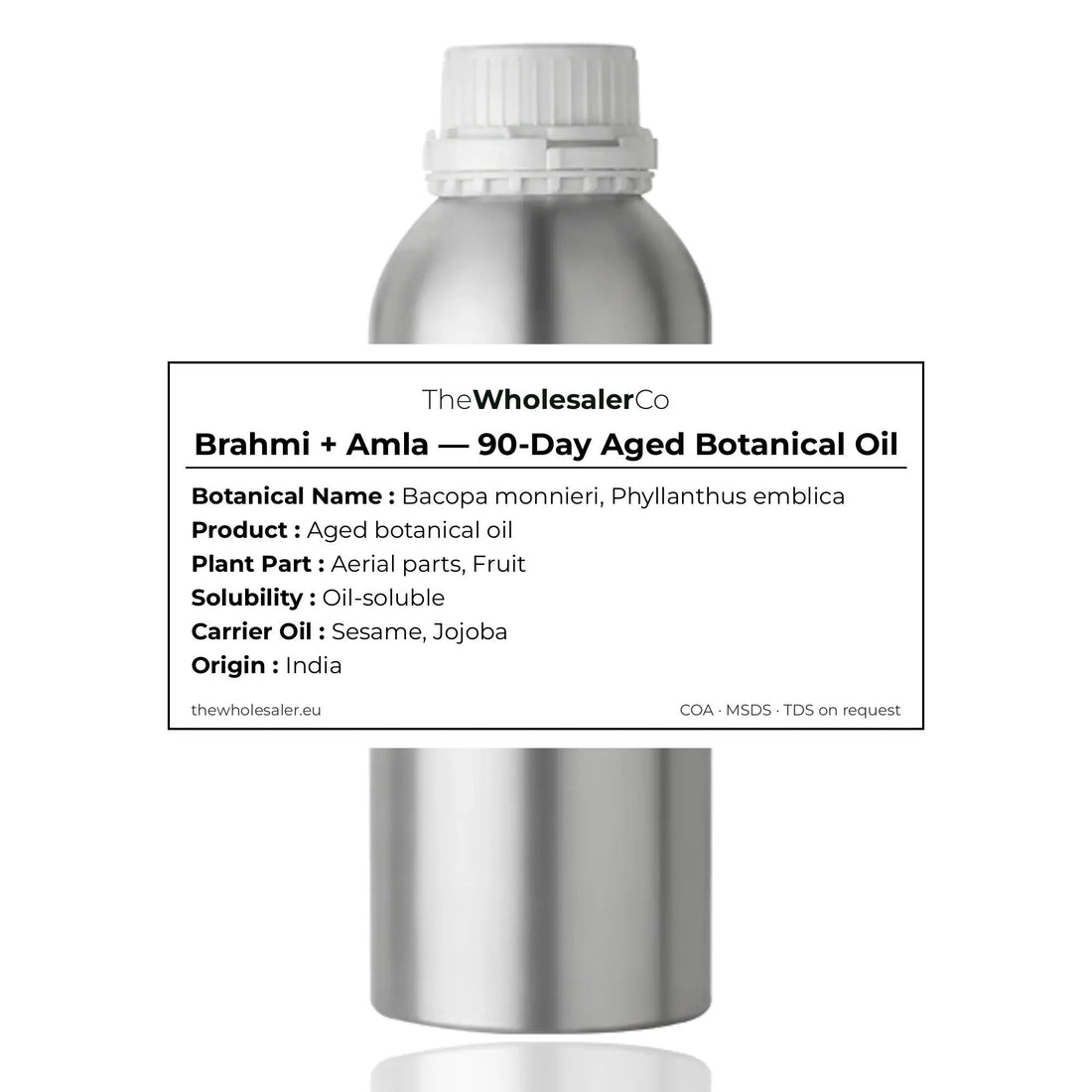 Brahmi + Amla — 90-Day Aged Botanical Oil