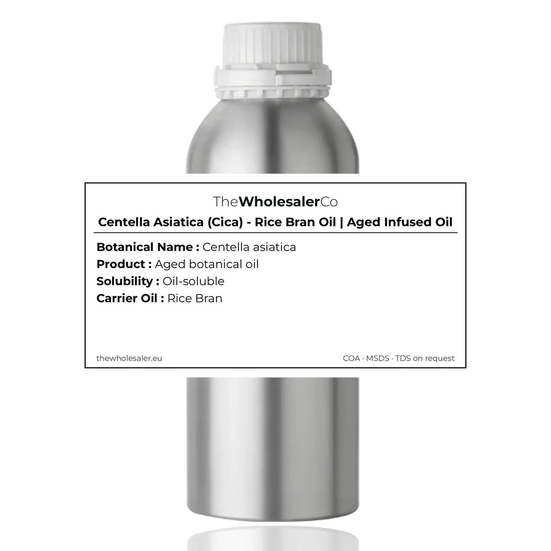 Centella Asiatica (Cica) - Rice Bran Oil | Aged Infused Oil